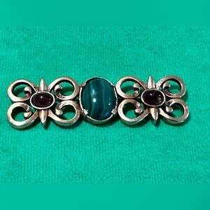 Vintage SAL Swarovski Pin